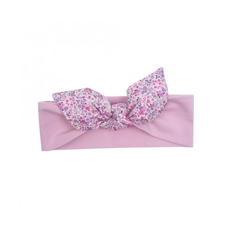 Ul & Ka - Haarband Powder Pink & Flowers