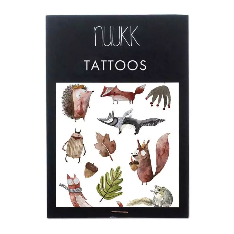 nuukk - Bio Kindertattoo Herbstwald