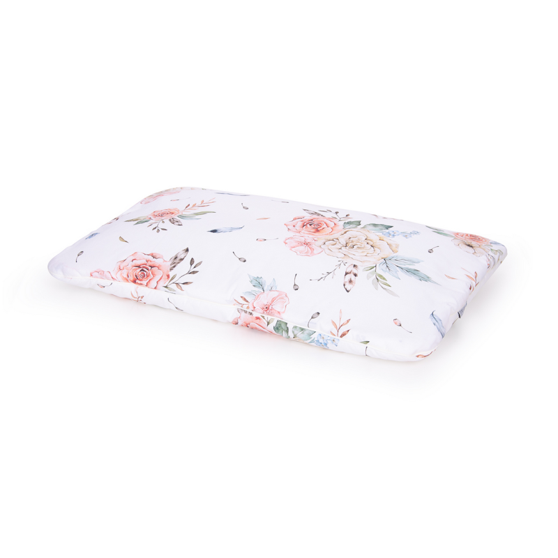 Qbana Mama - Kleinkinder-  Kissen gefüttert "Vintage Flowers"