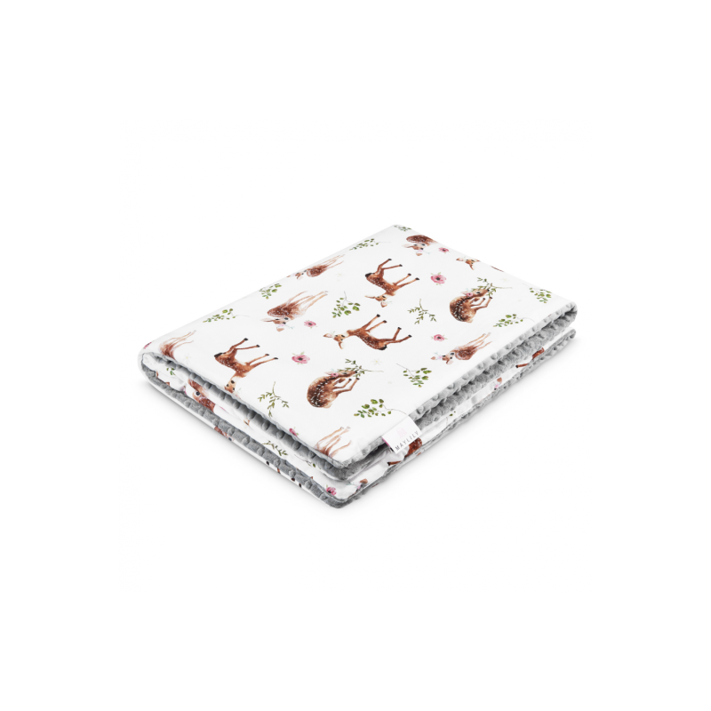 Maylily - Decke Luxe Fawn Silver Grey gefüttert