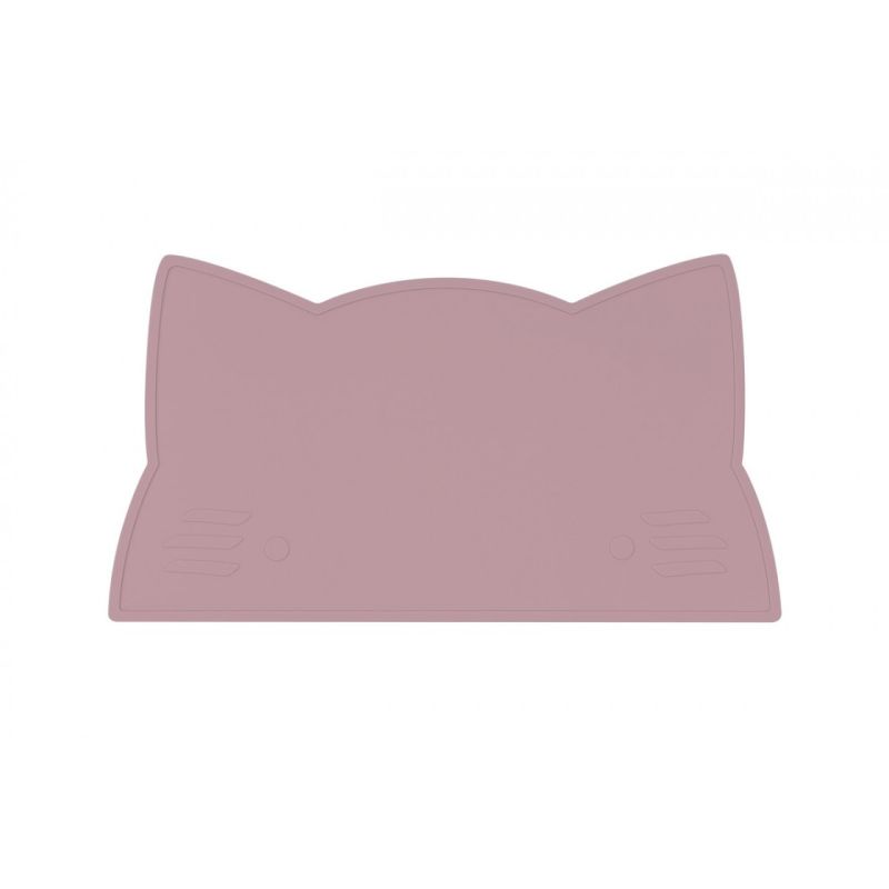 we might be tiny - Silikon Tischset Cat Dusty Rose