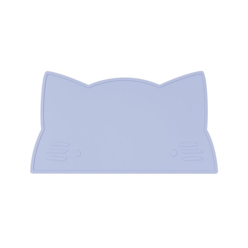 we might be tiny - Silikon Tischset Cat Powder Blue