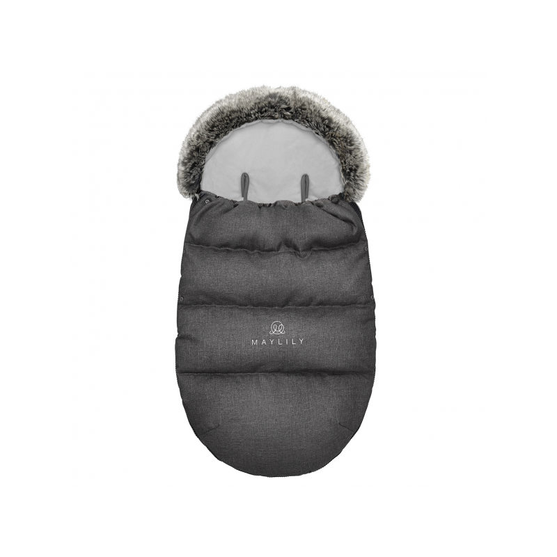 Maylily - Fusssack Graphit meliert