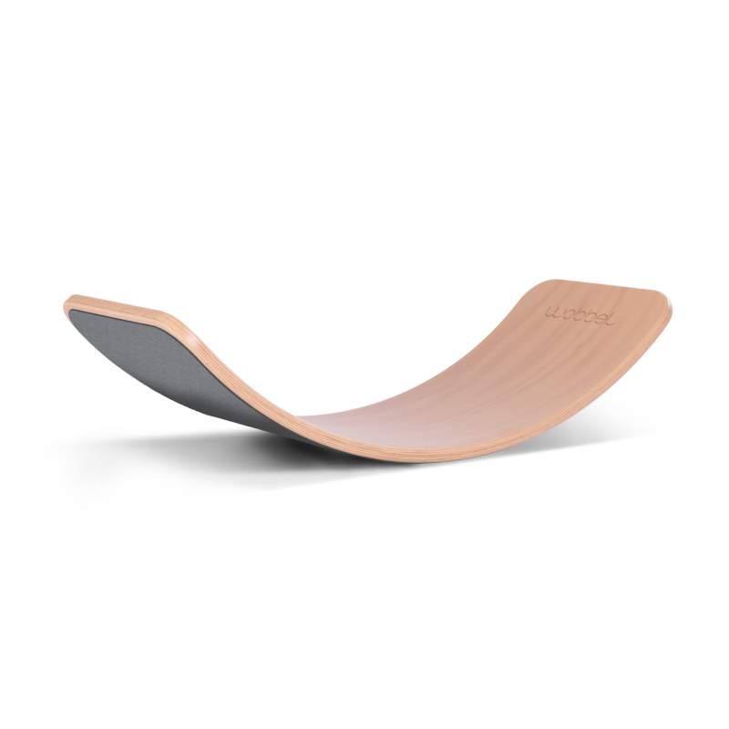 Wobbel - Original transparent Lackierung mit Filz Mouse