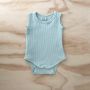 bel&bow - Ribbed Singlet Body Mint