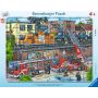 Ravensburger - Kinderpuzzle Feuerwehreinsatz an den Bahngleisen