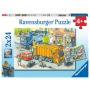 Ravensburger - Kinderpuzzle Müllabfuhr und Abschleppwagen