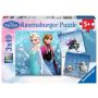 Ravensburger - Kinderpuzzle Frozen, Abenteuer im Winterland