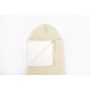 Mrs Ertha - Kapuzen- Badetuch Kleinkind Beige Dots