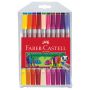 Faber-Castell - Doppelender Filzstift, 20er Etui