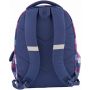 TOPModel - Schulrucksack Pailletten Smiley blau
