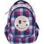 TOPModel - Schulrucksack Pailletten Smiley blau