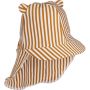 LIEWOOD - Senia UV Bademütze Streifen Mustard - White