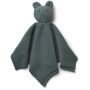 LIEWOOD - Milo Strick- Schmusetuch Mr Bear Whale Blue