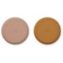 LIEWOOD - Gordon Silikon Schalen Set Rose Mustard Mix
