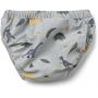 LIEWOOD - Frej UV Baby Schwimmpants Dino Dove Blue