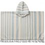 LIEWOOD - Roomie Poncho Sea Blue / Sandy