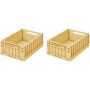 LIEWOOD - Kisten Weston 2er Set Gelb M