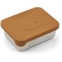 LIEWOOD - Ako Lunchbox Cat Mustard