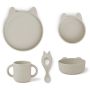 LIEWOOD - Vivi Geschirrset 4-teilig Rabbit Sandy