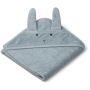 LIEWOOD - Albert Kapuzen Badetuch Hase Sea Blue (Grösse Baby)