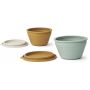 LIEWOOD - Faltbares Schalenset Dale Caramel Mix