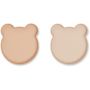 LIEWOOD - Silikon Teller Set Marty Bear Rose
