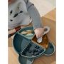 LIEWOOD - Arne Silikon Menü Snackteller Mr Bear Blue Mix