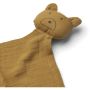 LIEWOOD - Robbie Muslin Kuscheltuch Mr Bear Golden Caramel