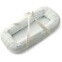 LIEWOOD - Gro Babynest Stripe Sea Blue / White