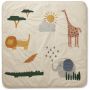 LIEWOOD - Glenn Activity Playmat Safari an Sandy Mix