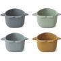 LIEWOOD - Malene Silikon Schalen Set Space Blue Multi