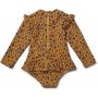 LIEWOOD - Sille UV Badeanzug mini Leo Mustard