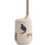 LIEWOOD - Ellis Strohhalm Becher Miau