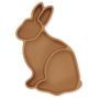 Konges Sløjd - Saugnapf Menüteller Bunny Caramel