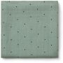 LIEWOOD - Muslin Swaddle Dot Peppermint