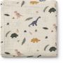 LIEWOOD - Muslin Swaddle Dino Mix