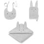 LIEWOOD - Adele Terry Geschenkset Frottee Rabbit Dumbo Grey