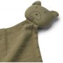 LIEWOOD - Robbie Muslin Kuscheltuch Mr Bear Khaki