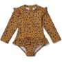 LIEWOOD - Sille UV Badeanzug mini Leo Mustard