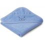 LIEWOOD - Albert Kapuzen Badetuch Bear Sky Blue (Grösse Baby)