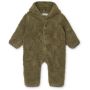 LIEWOOD - Baby Overall Teddystoff Khaki