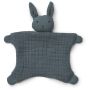 LIEWOOD - Kuscheltuch Amaya Rabbit Whale Blue
