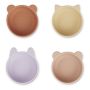 LIEWOOD - Silikon Schalen Set Iggy Light Lavener Multi Mix