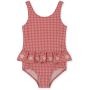 Konges Sløjd - UV Badeanzug Kariert Desert Rose