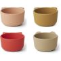 LIEWOOD - Malene Silikon Schalen Set Apple Red Multi Mix