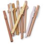 LIEWOOD - Badu Silikon Trinkhalme Set Safari Rose Mix