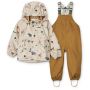 LIEWOOD - Dakota Softshell Regenbekleidungsset Safari Sandy Mix
