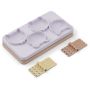 LIEWOOD - Silikon Glaceformen Manfred Light Lavender Multi Mix