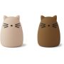 LIEWOOD - Callie Set Mini Lämpchen Cat Rose - Caramel